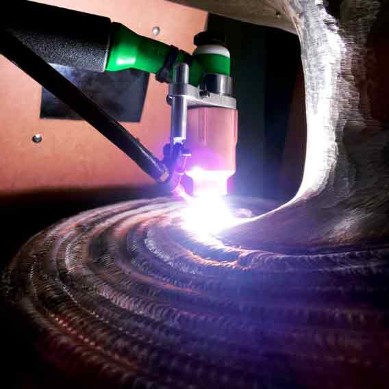 TIG Cold Wire mecanizado